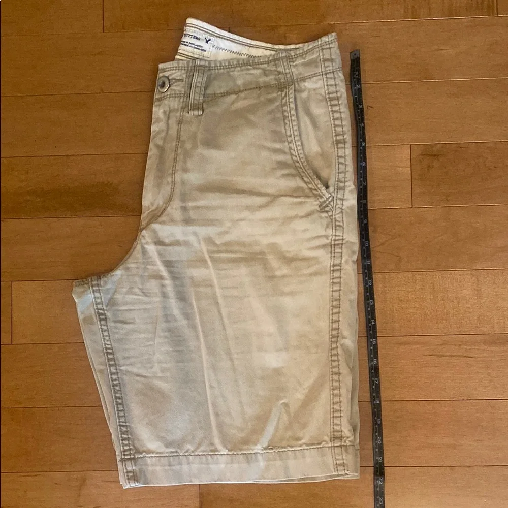 American Eagle Outfitters Longer Length khaki Shorts